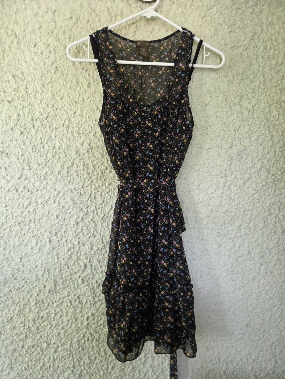 Anthropologie Sheer Floral Dresss